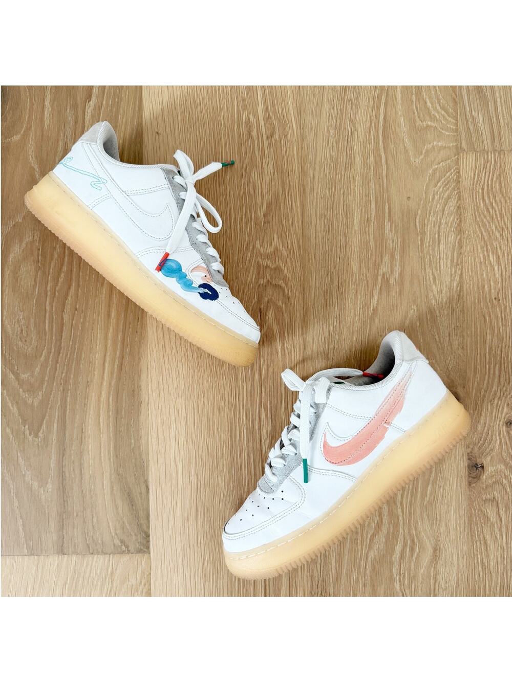 Nike Mayumi Yamase x Air Force 1 Flyleather 'EARTH DAY' Sneaker Men's US 6